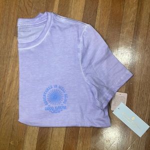 Organic cotton Distressed lavender adventures